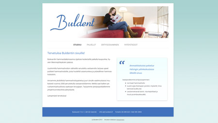 Buldentin nettisivusto